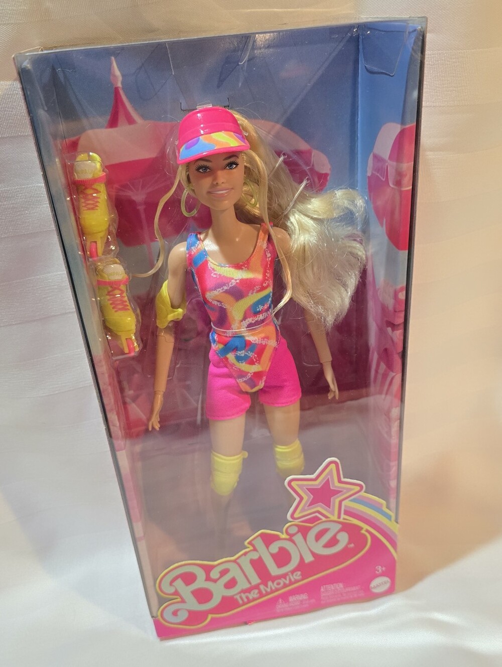 NRFB Barbie The Movie Roller Skating Doll
